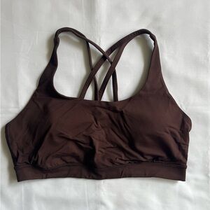 Lululemon. Size 10. Energy Bra. French Press color.